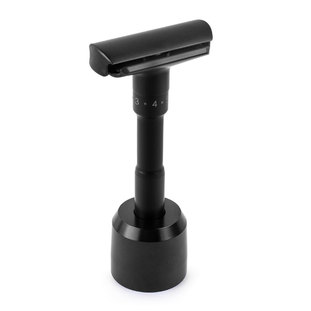 Kit Q Shave - Double Edge Preto (4466923175982)