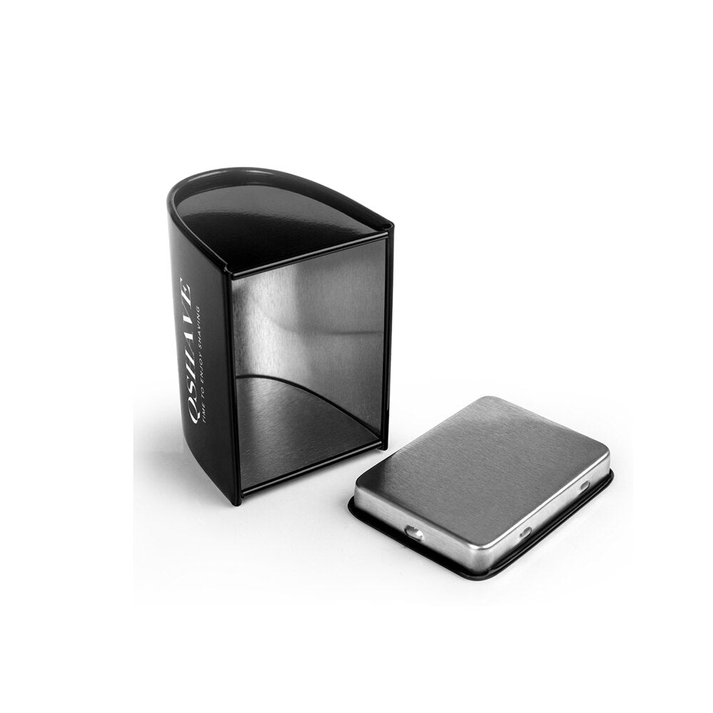 Kit Q Shave - Double Edge Preto (4466923175982)
