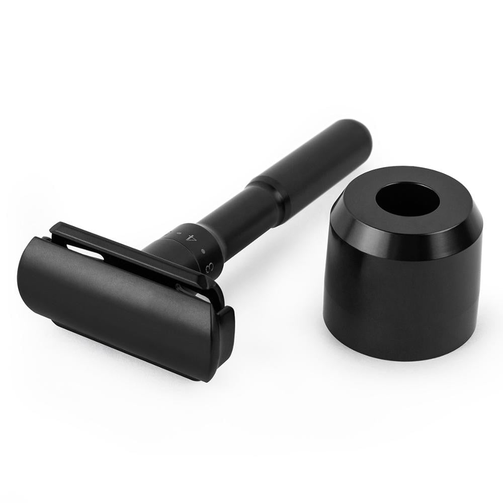 Suporte Q Shave - Double Edge Preto (4568471699502)