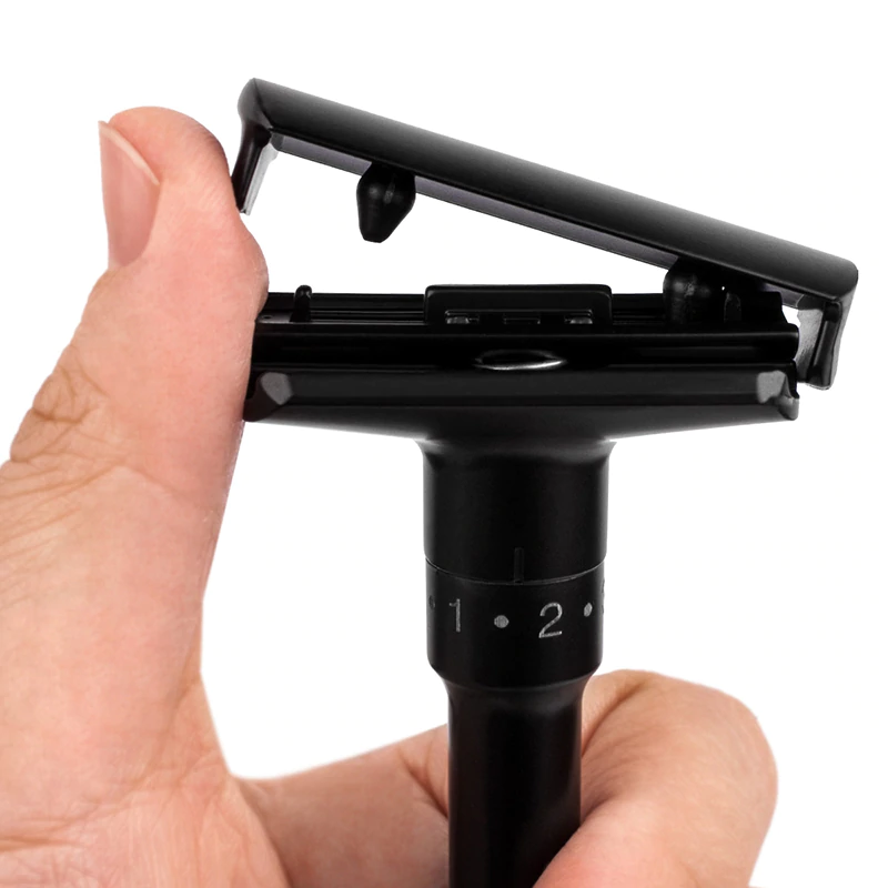 Barbeador Double Edge 6N - Preto (4248112332846)