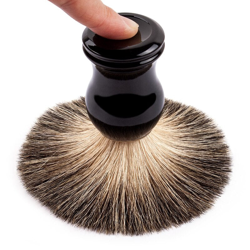 Pincel Q Shave - Resina Preta (4466999787566)