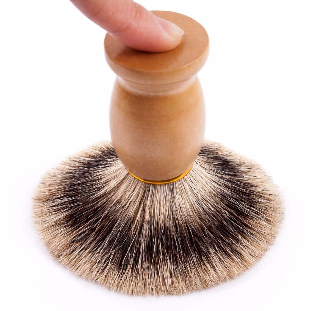 Pincel Q Shave - Madeira Clara (4467001032750)