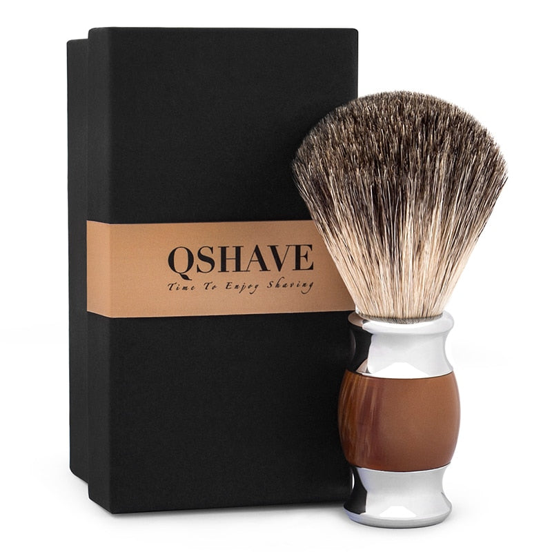 Pincel Q Shave - Misto Ágata (4467001098286)