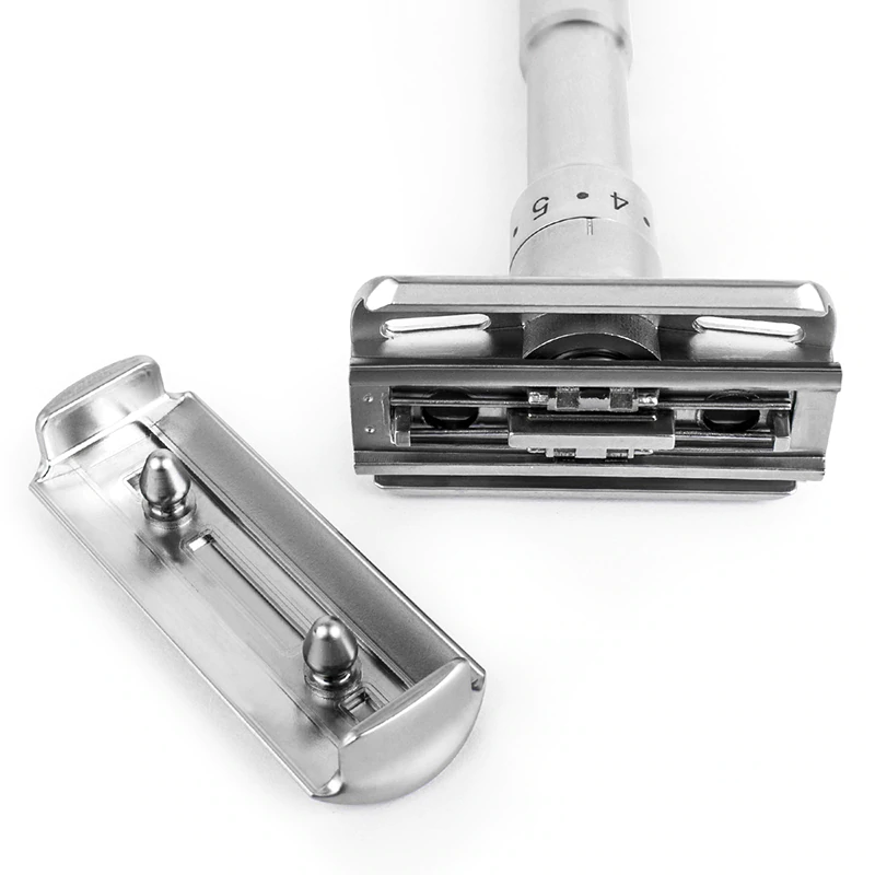 Barbeador Double Edge 6N - Cinza (4248111972398)