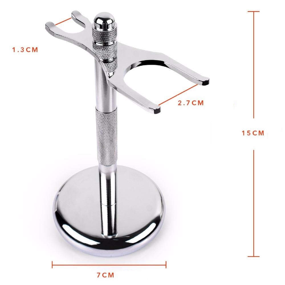 Suporte Q Shave Cinza - Barbeador e Pincel (4467205931054)