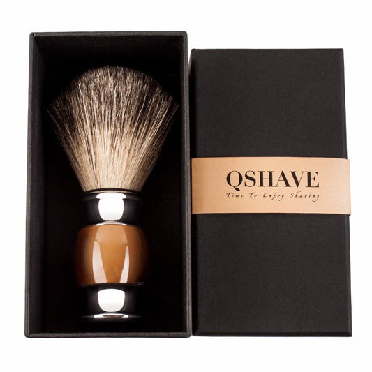 Pincel Q Shave - Misto Ágata (4467001098286)
